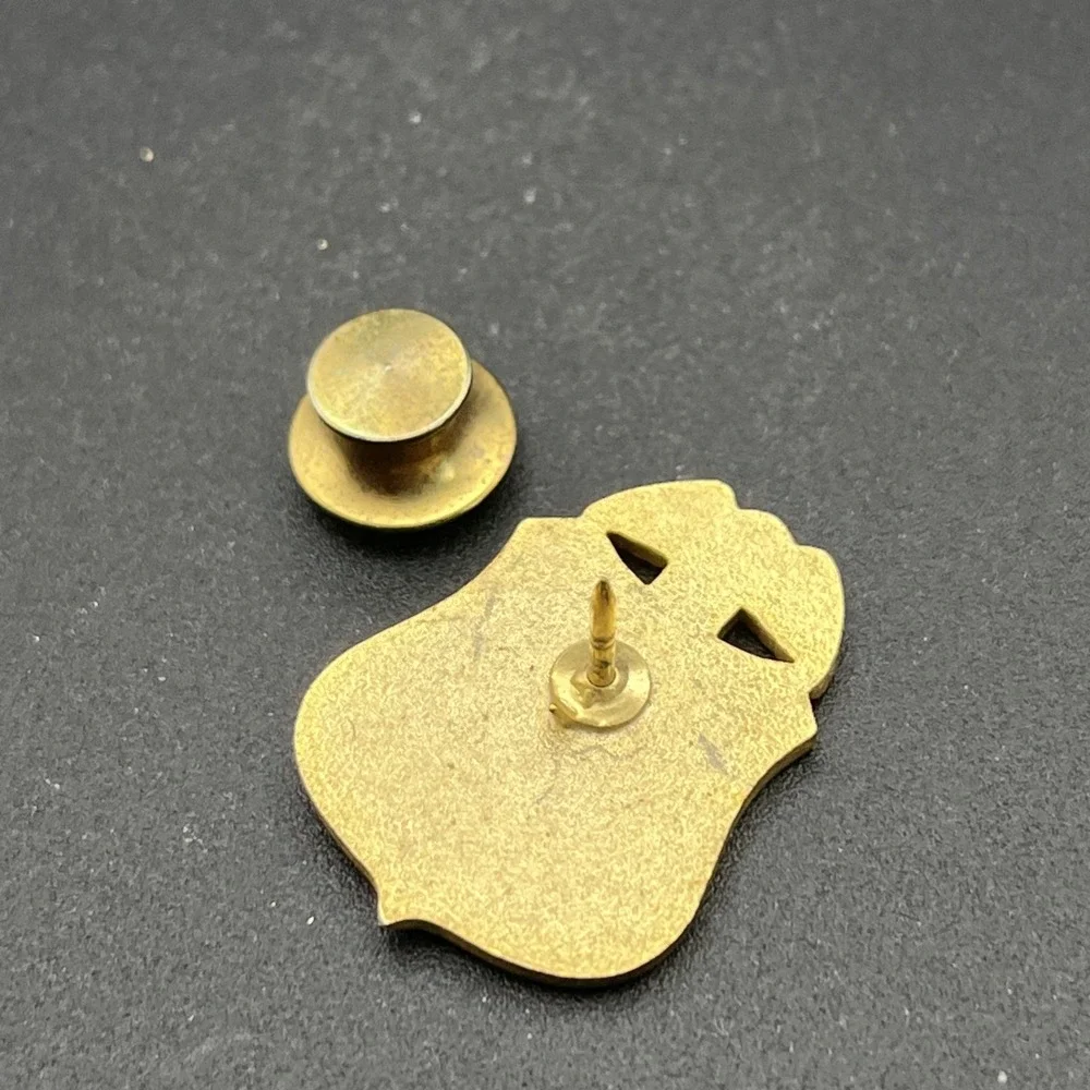 Federal Bureau Of Investigation Department Of‎ Justice Gold Tone Lapel Hat Pin